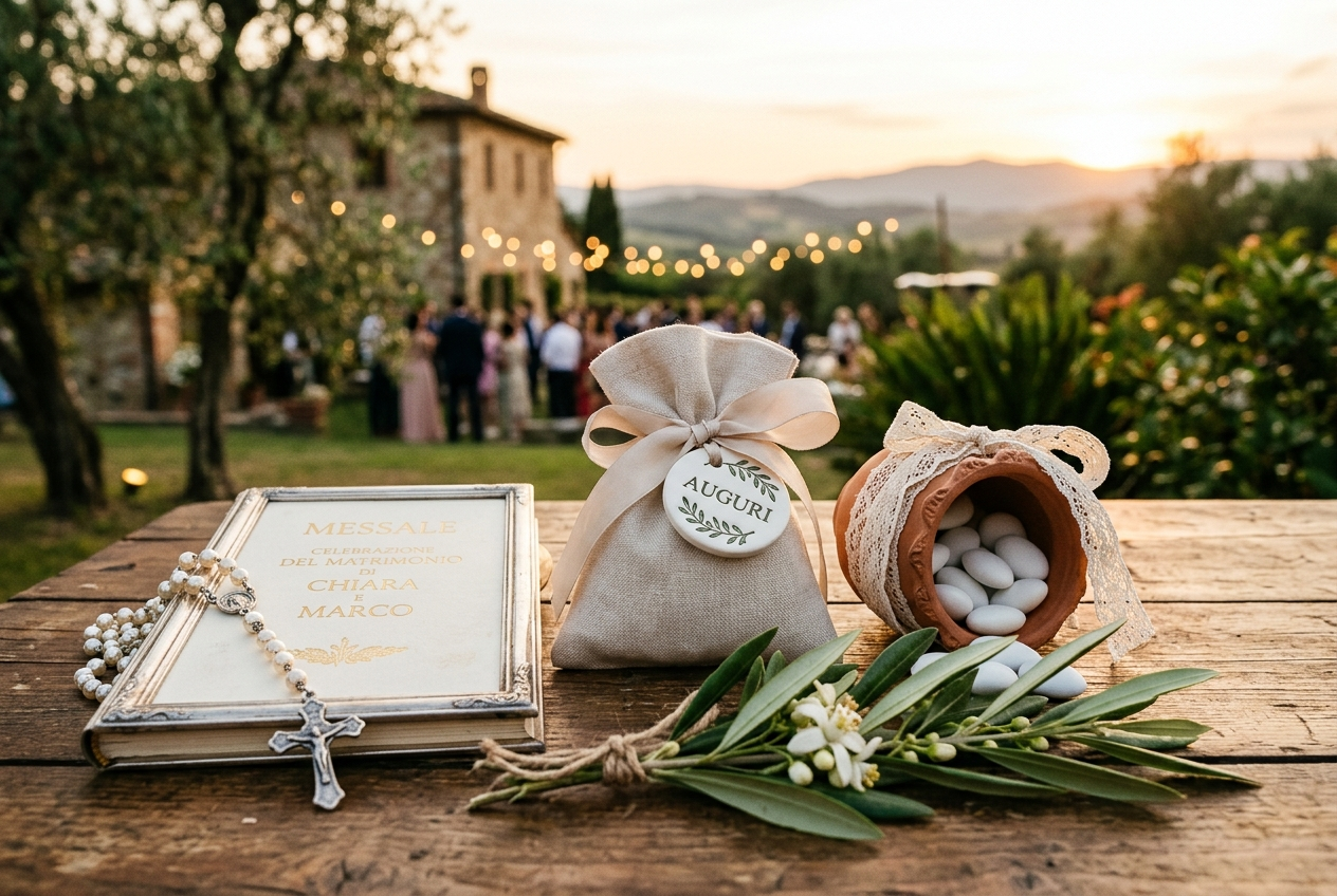 Il vocabolario per il matrimonio italiano.